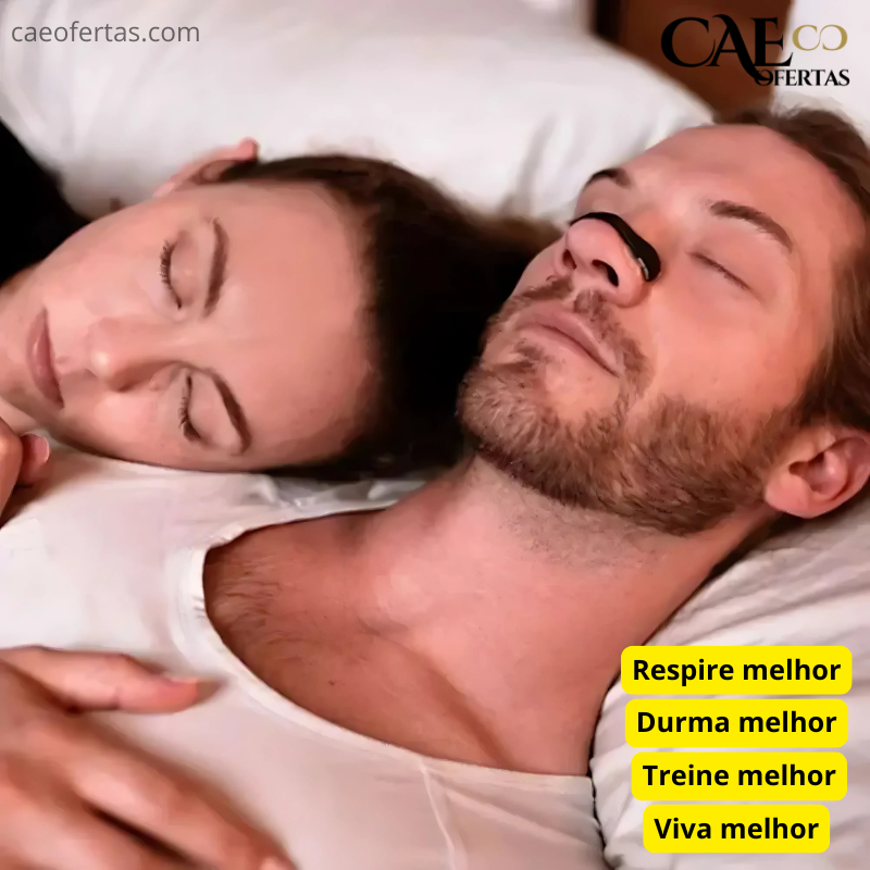 Dilatador Nasal - Respire melhor, treine melhor, durma melhor! Viva melhor !!