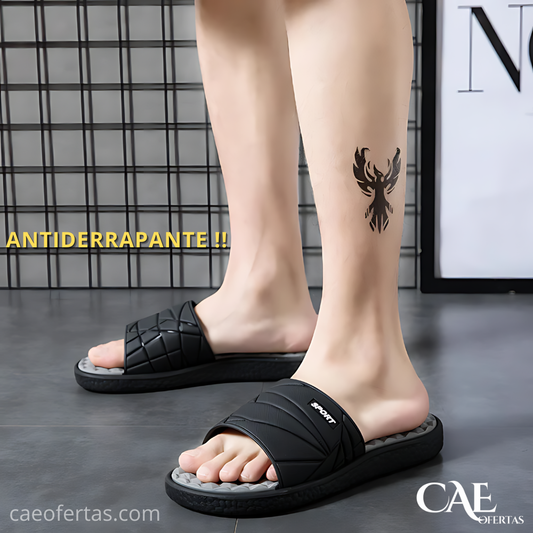 Chinelo Masculino Leve, Antiderrapante, Design Fundo Grosso em Plataforma Fofa - Sinta o Conforto !
