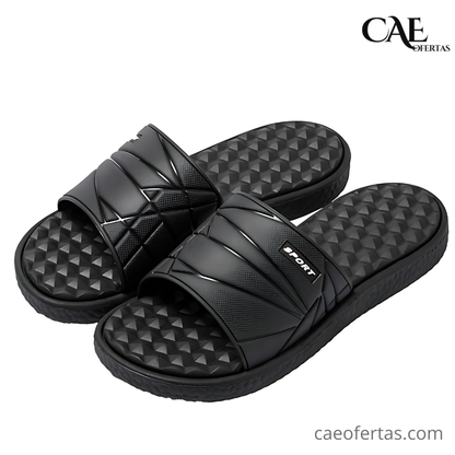 Chinelo Masculino Leve, Antiderrapante, Design Fundo Grosso em Plataforma Fofa - Sinta o Conforto !
