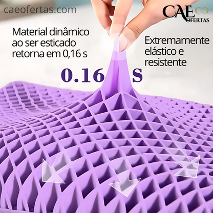 Travesseiro Lavável de alta tecnologia de TPE - Durma como um anjo!