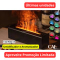 Umidificador e aromatizar Silencioso de Ar de Chama! - Torne seus momentos agradáveis