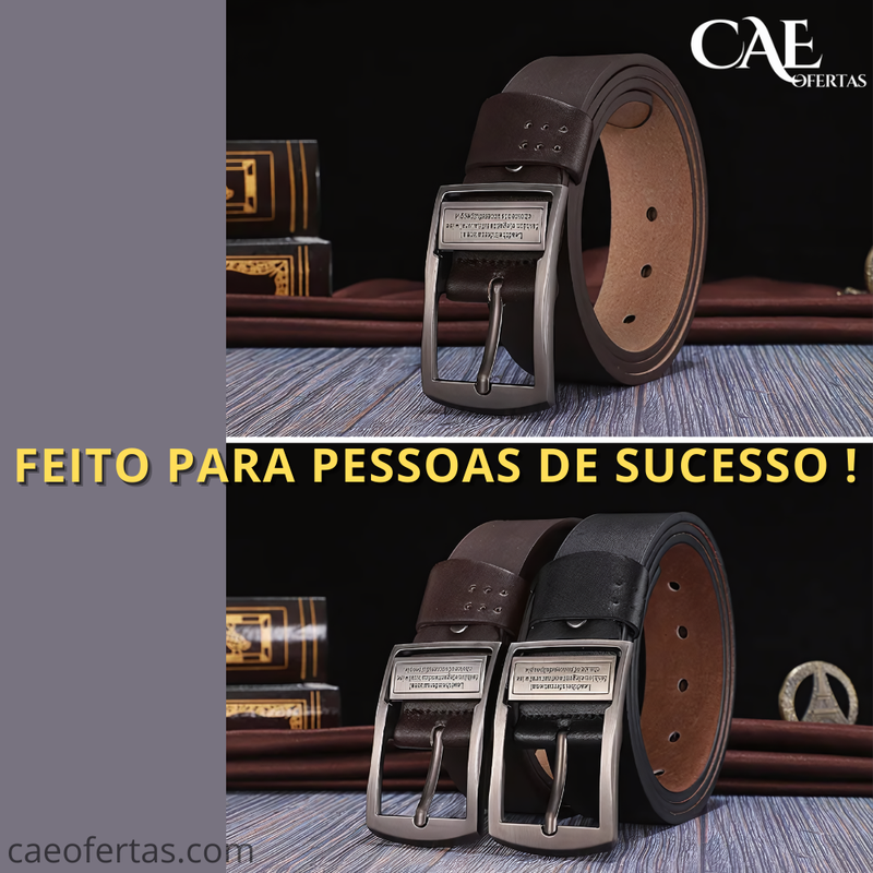 Cinto de Couro Masculino - Use onde quiser !