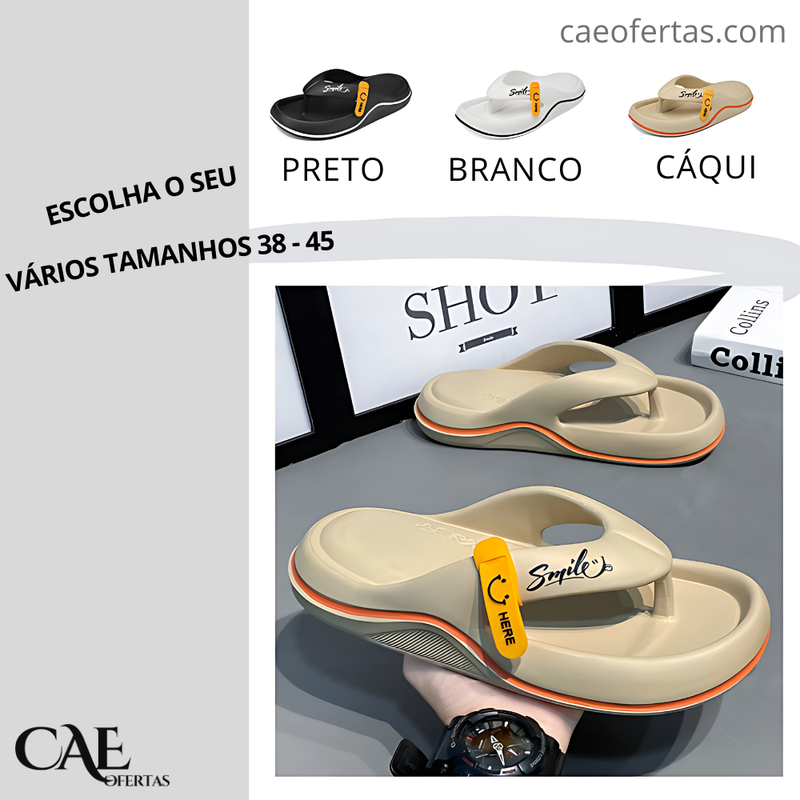 Chinelo Masculino Super Conforto e Resistente - Descanse os seus pés !