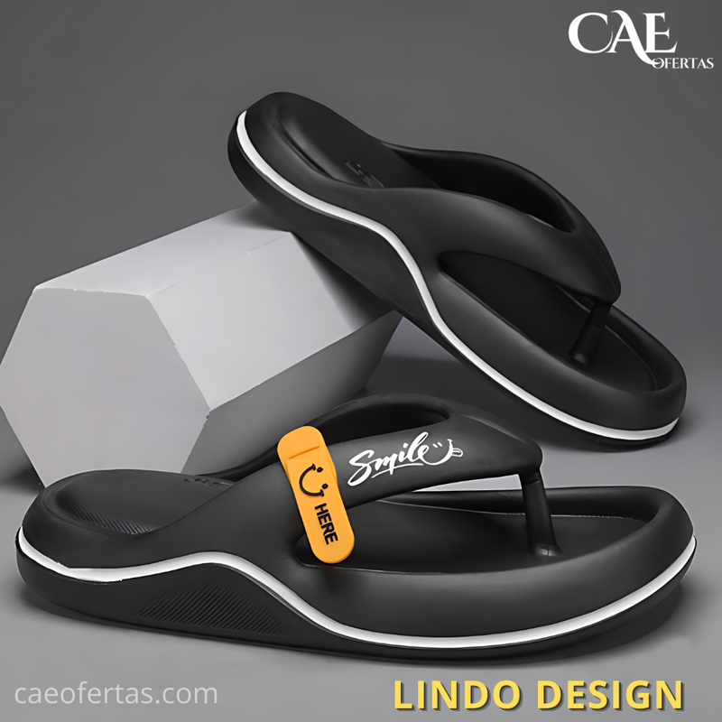 Chinelo Masculino Super Conforto e Resistente - Descanse os seus pés !