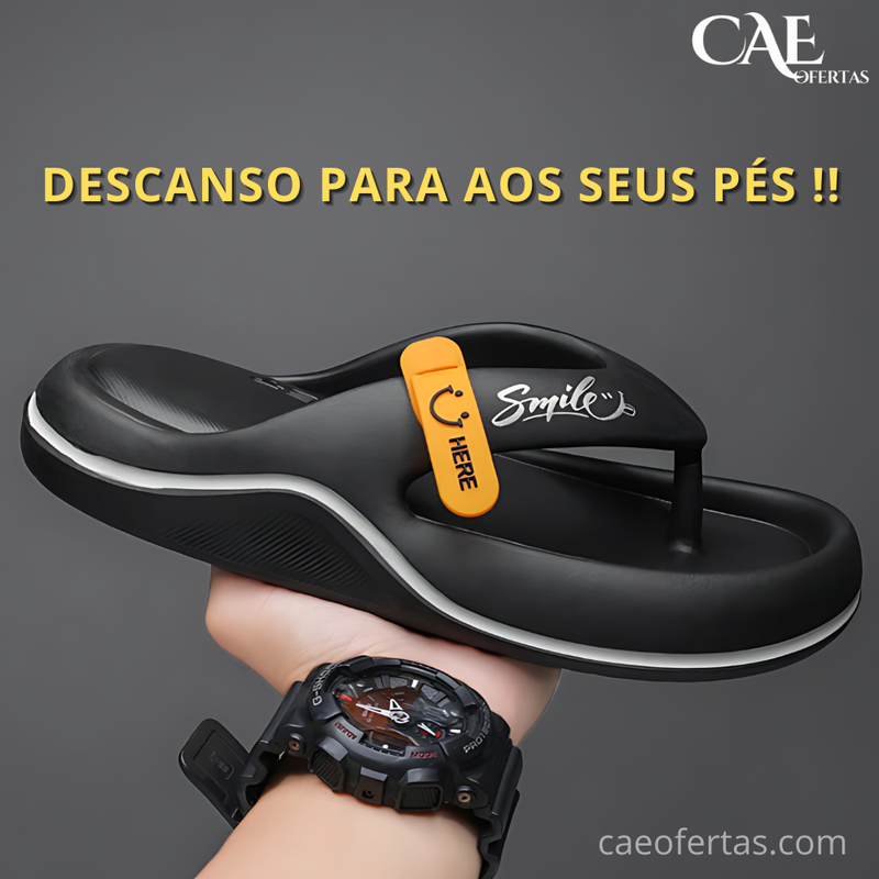 Chinelo Masculino Super Conforto e Resistente - Descanse os seus pés !