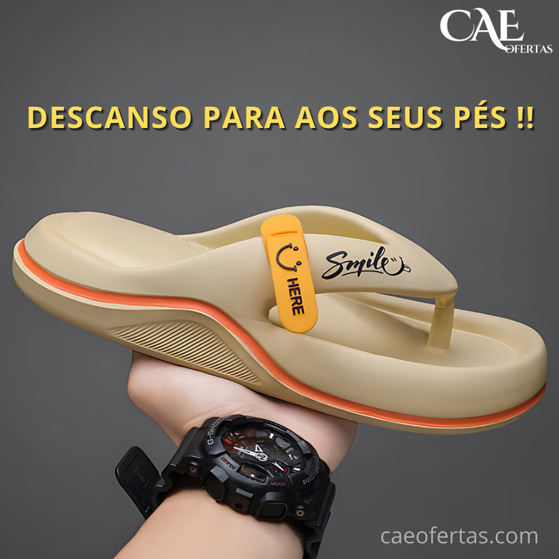 Chinelo Masculino Super Conforto e Resistente - Descanse os seus pés !