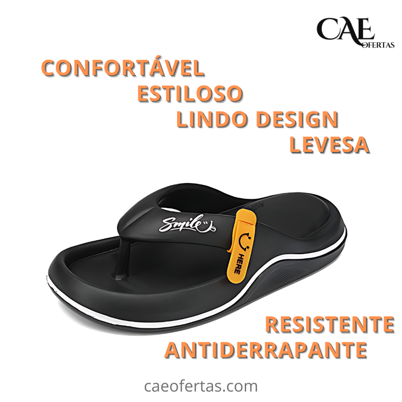 Chinelo Masculino Super Conforto e Resistente - Descanse os seus pés !