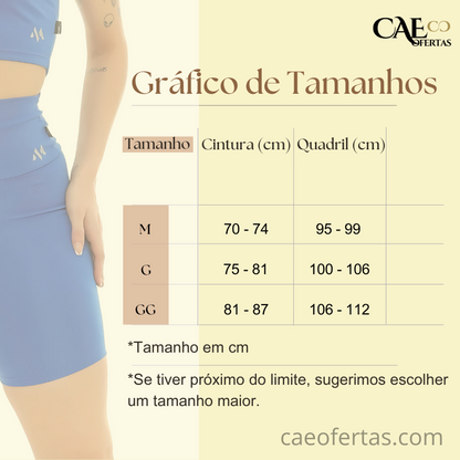Bermuda Feminina BLACKOUT - Conforto Total !
