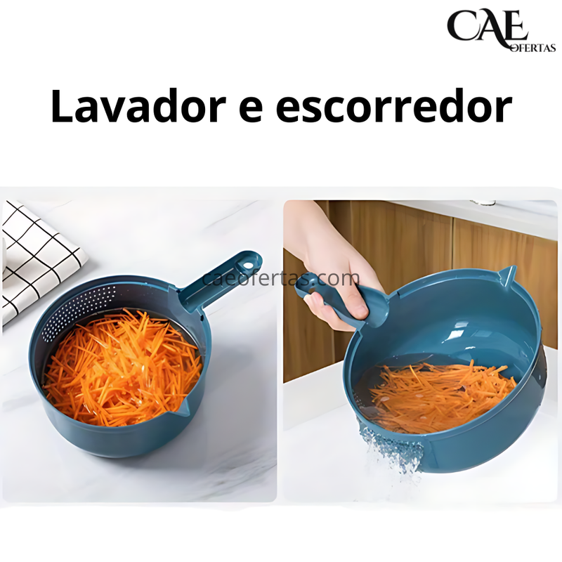 Picador e Fatiador 12 em 1: A ferramenta indispensável para sua cozinha !!!!