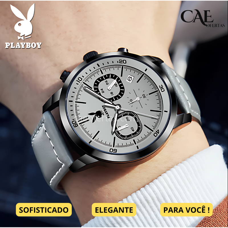 Relógio Playboy - Estilo e sofisticação !