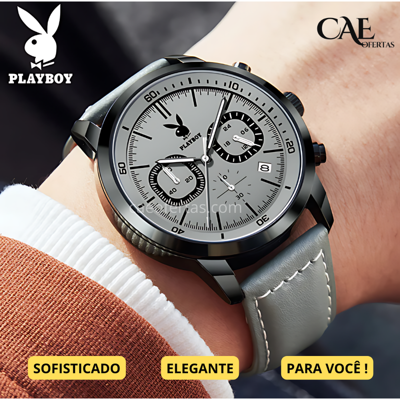 Relógio Playboy - Estilo e sofisticação !