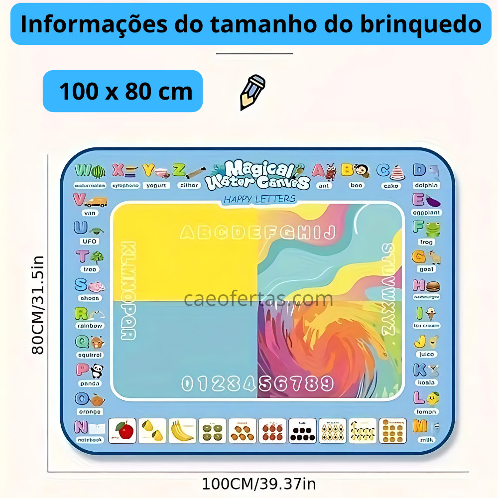 Tapete Mágico - Educativo !!!