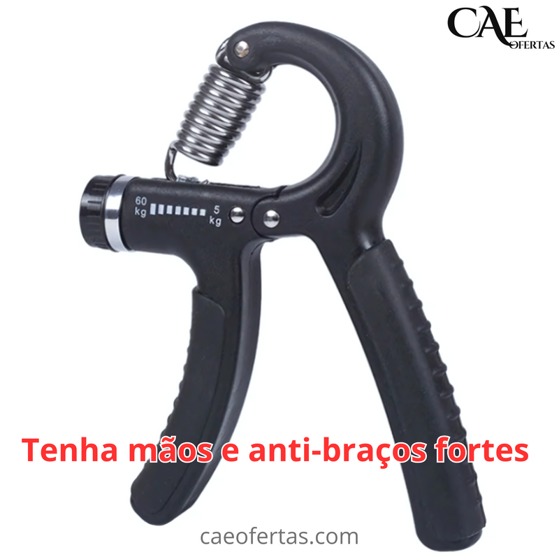 Fortalecedor Profissional de mãos, dedos e antebraços - Ideal para atletas, músicos, praticantes de esportes e pessoas que buscam melhorar a força das mãos.