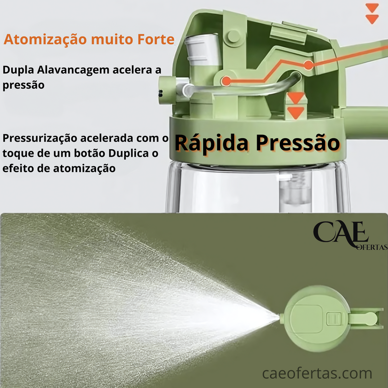 Frasco de spray de óleo 2 em 1 - Momentos Inesquecíveis !