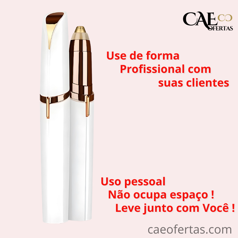 Caneta Depiladora USB - Foque na praticidade, rapidez e qualidade !