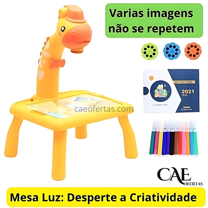 Mesa Luz: Desperte a Criatividade e a Imaginação dos Pequenos Artistas!